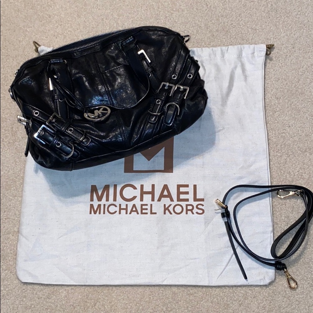 Michael Kors Leather Handbag Satchel